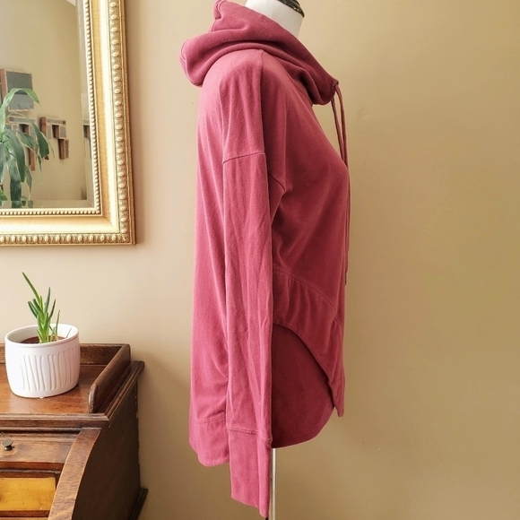 Sweaty Betty Fleece Luxe Invigorate Hoodie Funnel Neck Size Small - Picture 5 of 16